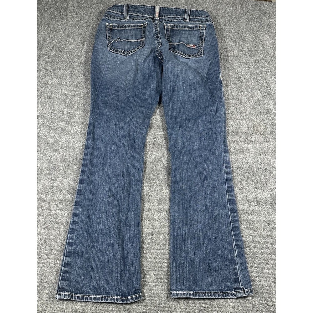 Ariat FR Mid Rise Boot Cut Jeans Women 31R USA Flame Resistant Work Western CAT2 - Picture 2 of 14